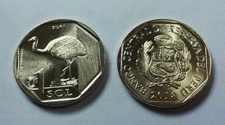 PERÚ 2018 1 SOL SURI