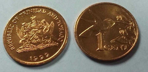 TRINIDAD TOBAGO 1999 1 CENT