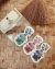 Set Stickers Shibori on internet