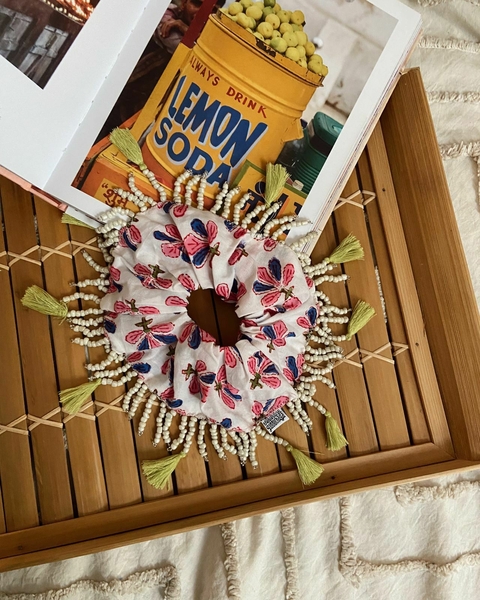 Scrunchie Spring Lemon