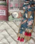 Scrunchie Lazo Flower Power Pink en internet