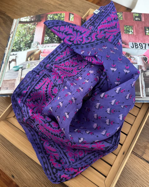 Pañuelo Jaipur Lavanda II