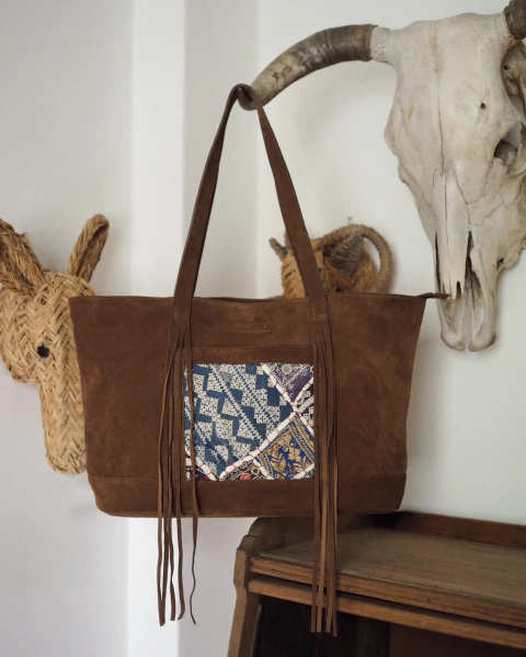 Cartera New Delhi Gamuza