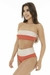 HOT PANTS TERRACOTA COM ROSÊ