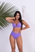 HOT PANTS TRANSPASSADO SHINE LAVANDA