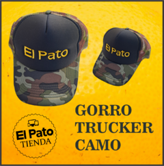 GORRO CAMO TRUCKER