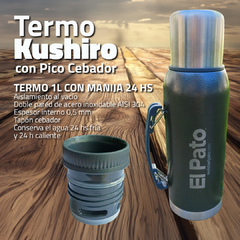 TERMO DE 1 L. CON PICO CEBADOR