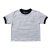 Remera Slim 073 Blanco/Negro - comprar online