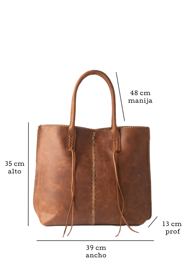 Cartera Parienta de cuero suela de Las Cabrera — imagen 8