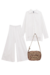 Conjunto Camisa & Pant Amalfi Poplin Blanco + Cartera Salvia Monograma - comprar online