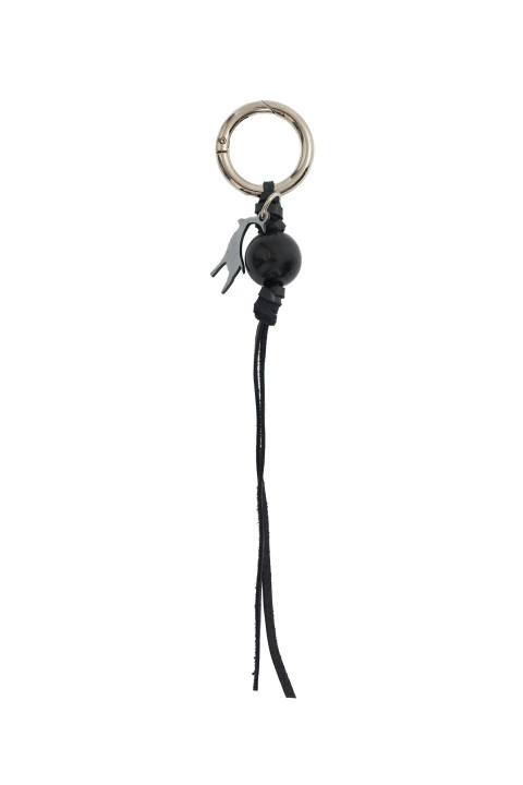 Llavero Bolazo S | Madera y Cuero - comprar online