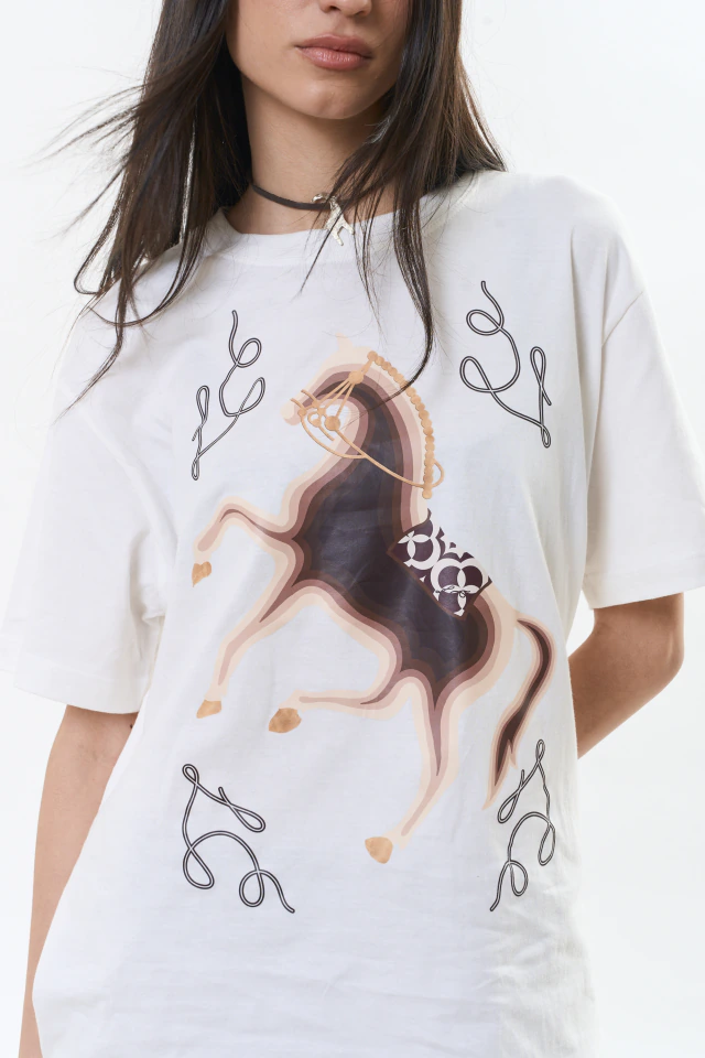 Remerón de caballo blanco