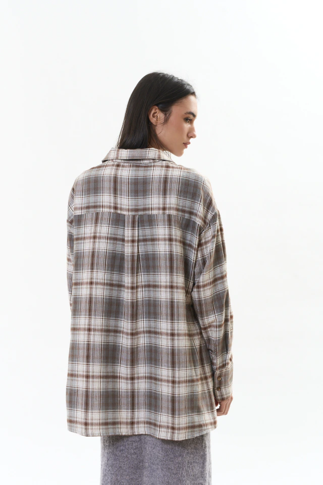 Camisa amalfi de viyela tartán de Las Cabrera — imagen 9