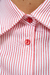 Camisa Amalfi | Poplin Raya Roja - tienda online