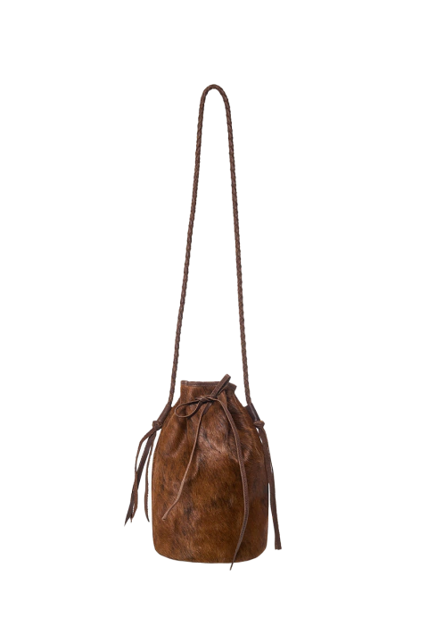 Cartera Arandela | Pelo Gateado - Choco - comprar online