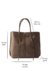 Cartera Parienta | Cuero Desert Green - comprar online