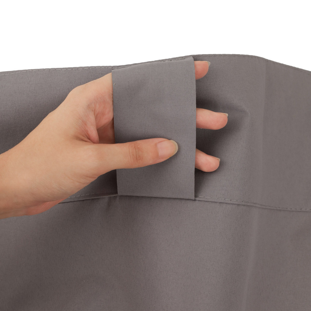 Cortina Blackout Liso Gris en internet