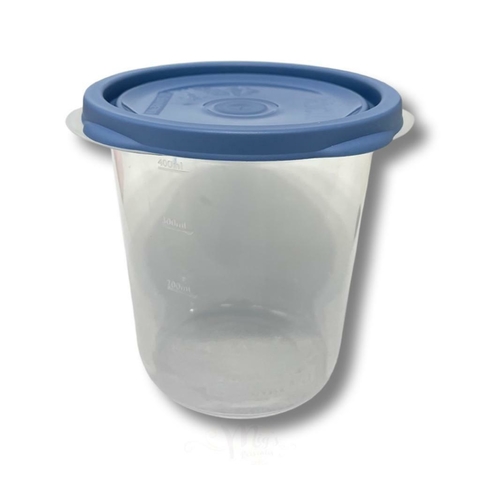 POTE DE PLÁSTICO SANREMO ALTO P AZUL 440ML - SR10/28 Ref 106