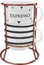 TORRE COM 2 XÍCARAS E SUPORTE EXPRESSO - BGY**** - comprar online