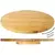 PRATO GIRATORIO REDONDO DE BAMBU 32 CM - 3221 - comprar online