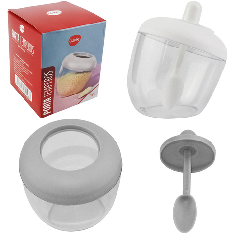 PORTA TEMPERO COM COLHER - 5322