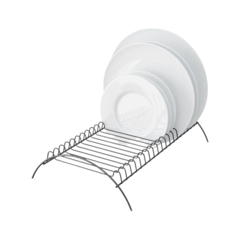 SUPORTE PARA PRATOS PRETO