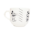 CANECA JUMBO DE CERAMICA VINTAGE MICKEY E MINNIE LOVE - 26575
