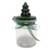 POTE HERMETICO DE VIDRO NATAL ARVORE VERDE 300 ML - 47742
