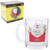 CANECA DE VIDRO FELIZ NATAL 320 ML - 70010