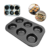 FORMA ANTIADERENTE PARA CUPCAKE COM 6 CAVIDADES - 8025