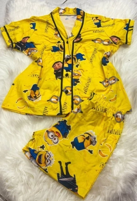 PIJAMA INFANTIL AMERICANO - MINIONS
