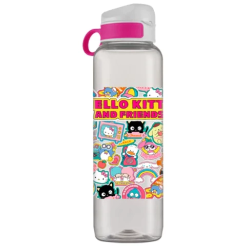GARRAFA SQUEZEE COM ALÇA HELLO KITTY 2 1L - 1090