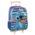 MOCHILA E LANCHEIRA COM RODA LUXEL STITCH SORVETE - 41533 - Mig's Presentes 