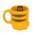 CANECA DE PORCELANA 3D PATA GARFIELD 350 ML - 24556