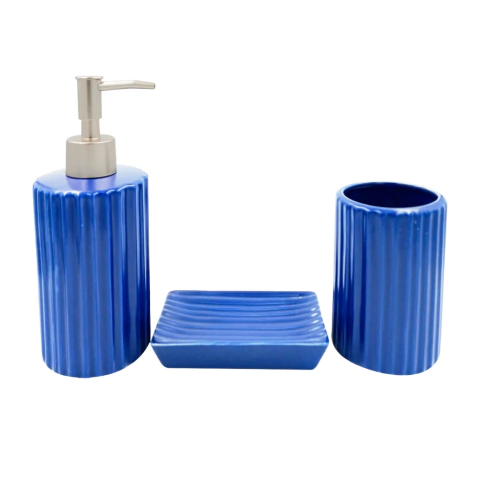 CONJUNTO BANHEIRO PORCELANA CAIRO 3 PEÇAS - 0793