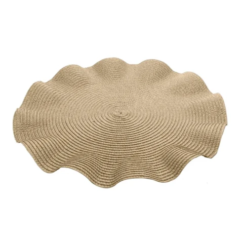 LUGAR AMERICANO BABADO DOURADO 38 CM - 29282