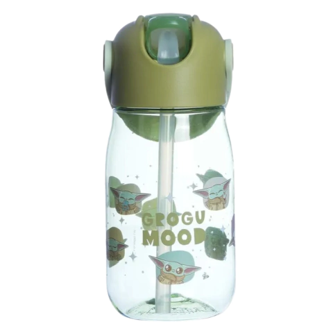 GARRAFA FLIP INFANTIL THE MANDALORIAN 400ML - 72902