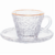 XICARA PARA CAFE MARTELADO PETRA FIO DE OURO 70 ML - 2782