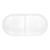 PETISQUEIRA DE CRISTAL COM DIVISORIA OVAL PEARL - 29429