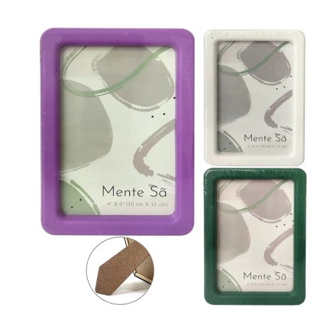 PORTA RETRATO PIRAMIDE 2 10 CM X 15 CM - 8183