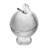 POTICHE DE CRISTAL REDONDO COM PE BUTTERFLY - 20740 - comprar online