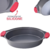 FORMA ASSADEIRA REDONDA ANTIADERENTE CHERRY - 8034