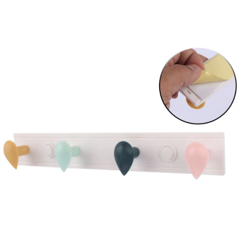 GANCHO DE PAREDE GOTAS/REDONDO COLOR 1502