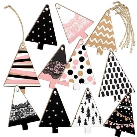 ENFEITE DE ÁRVORE NATALINA - FORMATO PINHEIRO***