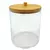 Porta Cotonete com Tampa de Bambu - comprar online