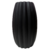 VASO DECORATIVO DE CERAMICO CACAU PRETO FOSCO - 2318