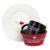 KIT ALIMENTAÇÃO SET BREAKFAST AMOR E CAFE 3 PEÇAS - 25752