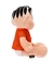 BONECA MÔNICA DE PELÚCIA - TURMA DA MÔNICA - comprar online