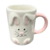 CANECA DE CERAMICA DECORATIVO COELHO PASCOA 350 ML - MP975