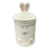 POTE DECORATIVO COELHO CERAMICA 18 CM - MP965